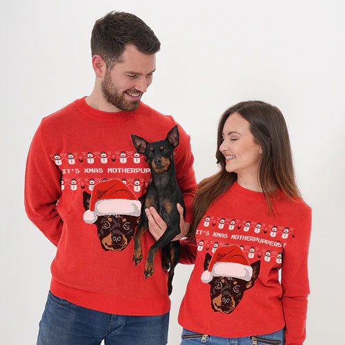 Custom Knitted Pet Face Sweater 3