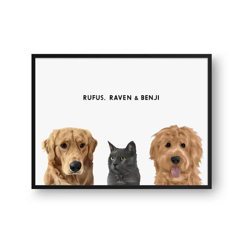 The Custom Pet Portrait